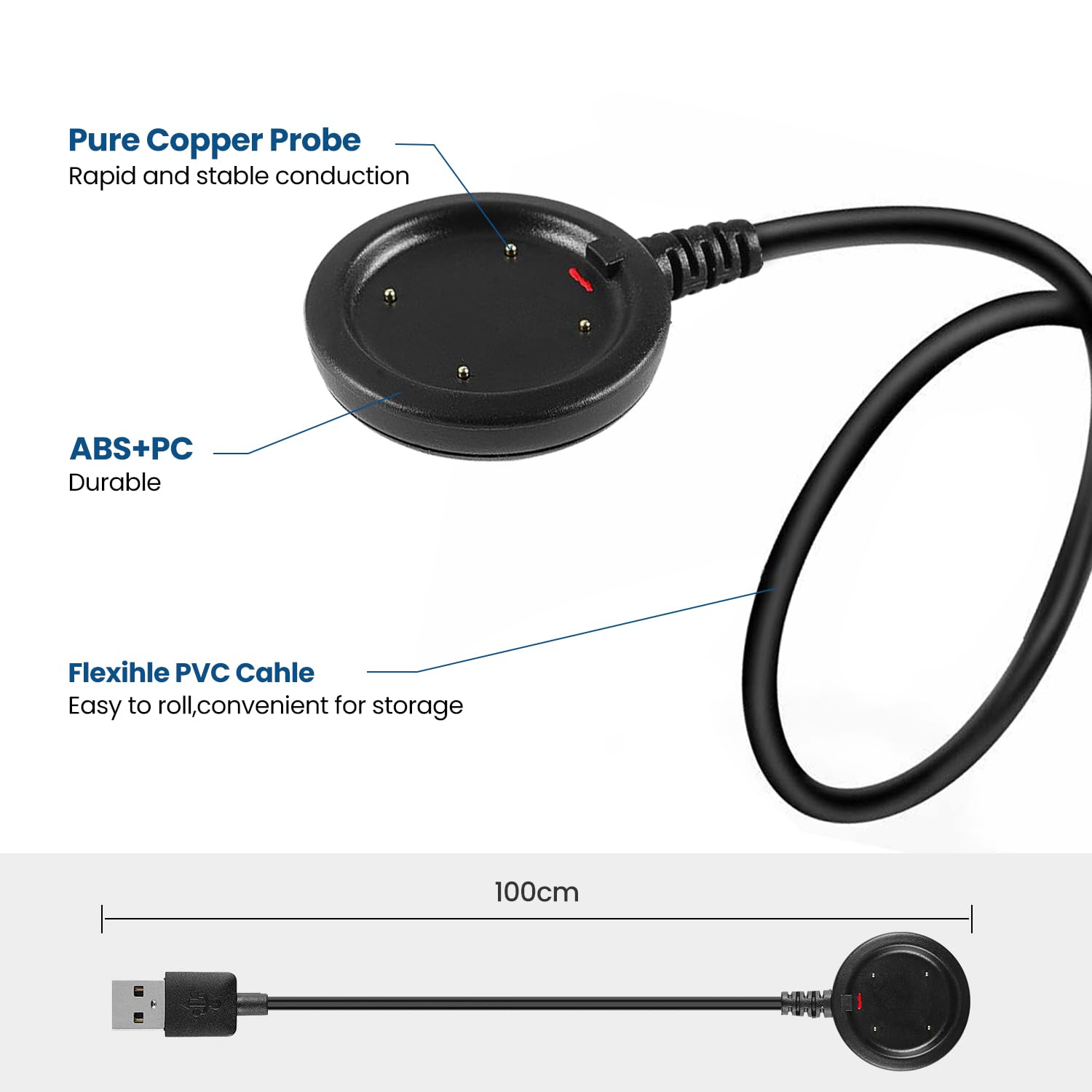POLAR - Polar Ignite 本体 充電ケーブルのみ Pacer/Ignite3/V3用 POLAR USB 充電ケーブル | Polar Japan